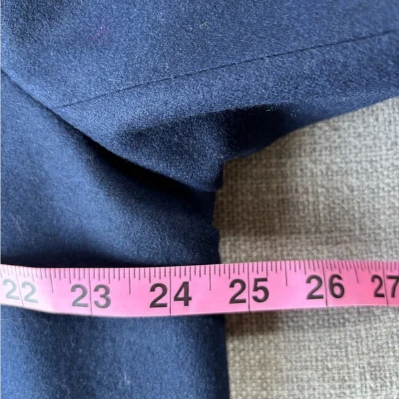 Pendleton Plus Navy 100% Virgin Wool Blazer Jacket USA Classic Career 90s 22W - Picture 9 of 10